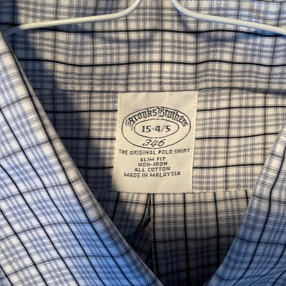 15-4/5 men’s brooks brothers button down